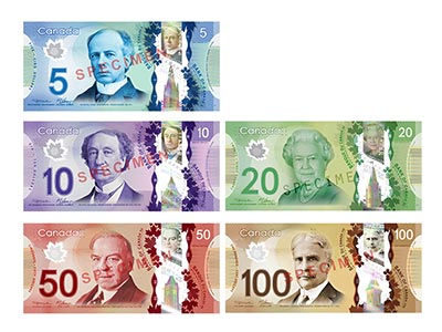 ナイアガラの滝の通貨